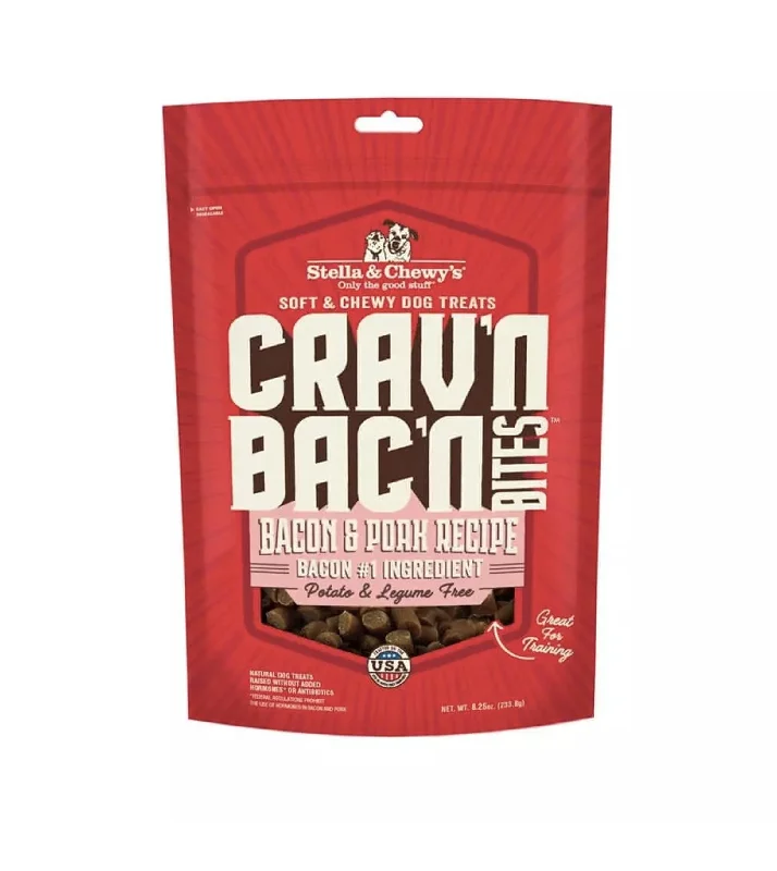 Stella & Chewy’s Crav’n Bac’n Bites (Bacon & Pork) Recipe Dog Treats