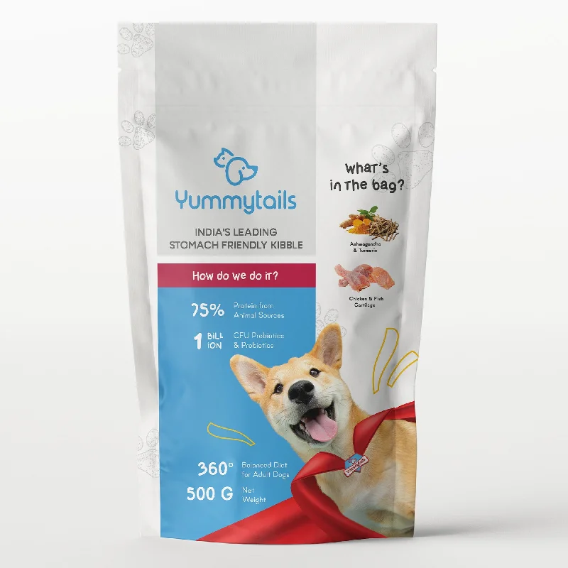 Yummytails Chicken and Fish Premium Adult Medium and Large Dog Dry Food